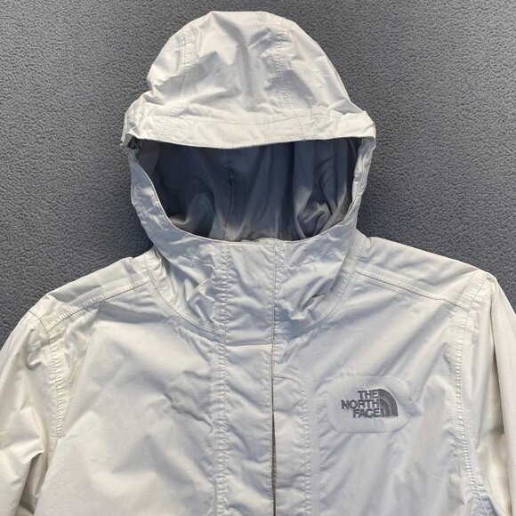 The North Face Hyvent Jacket white women's size medium water proof hiking - Picture 13 of 16